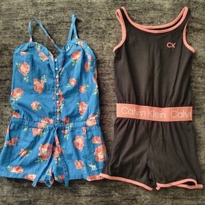 Girls rompers